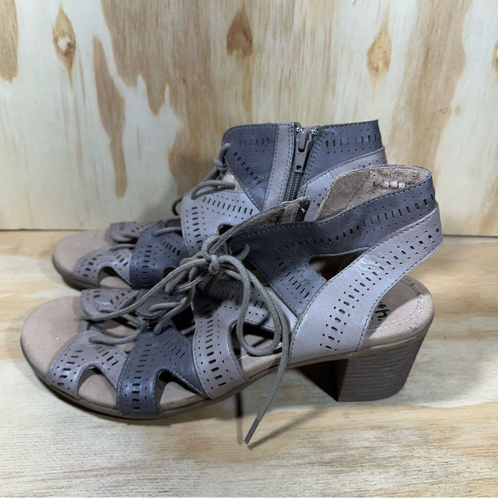 Earth Steph Mali Taupe Heeled Sandals Women’s Size 10